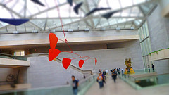 Calder Mobile en el ala este de la National Gallery