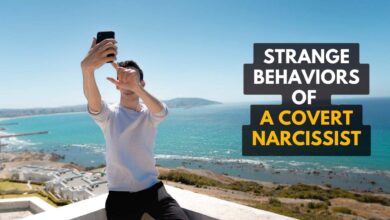 7 comportamientos extraños de un narcisista encubierto