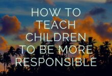 Cómo enseñar a tus hijos a ser más responsables