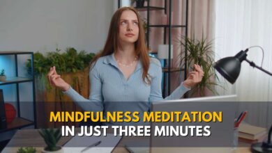 Meditación de atención plena en sencillos pasos (hazlo en 3 minutos)