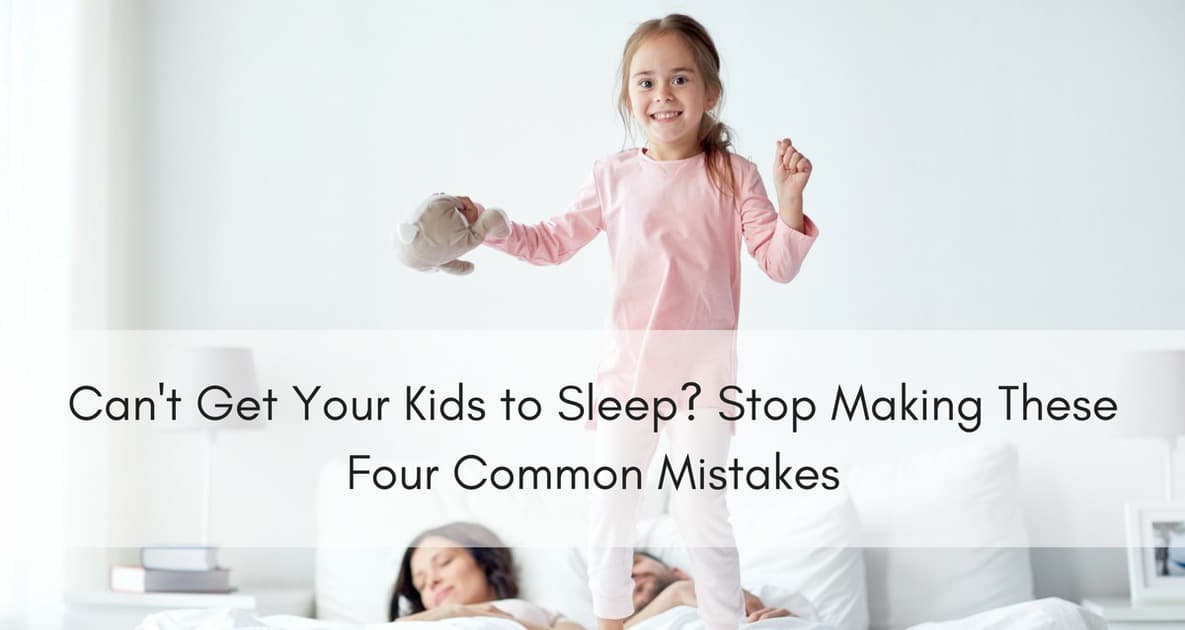 No puede hacer que sus hijos duerman: deje de cometer estos 4 errores comunes