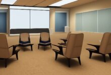 Alternatives to Rehab - group therapy room with chairs