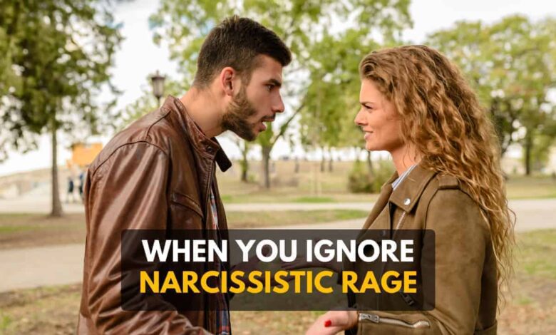 ¿Qué sucede cuando ignoras la rabia narcisista?