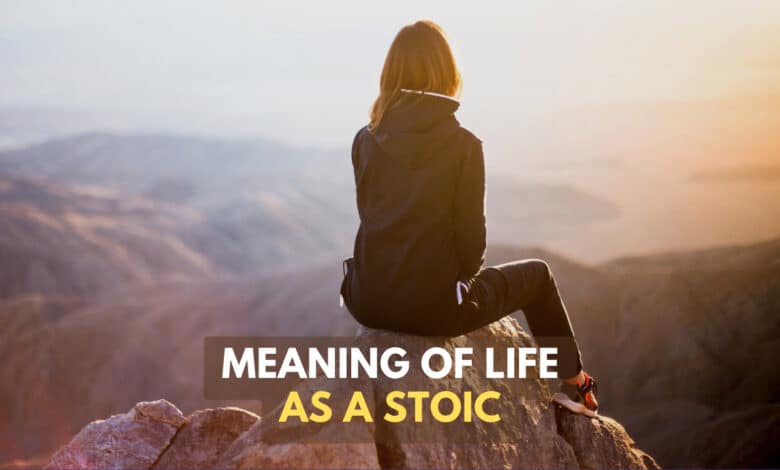 ¿Cuál es el significado de una vida estoica?