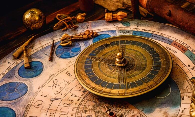 is astrology real - ancient map of the skies
