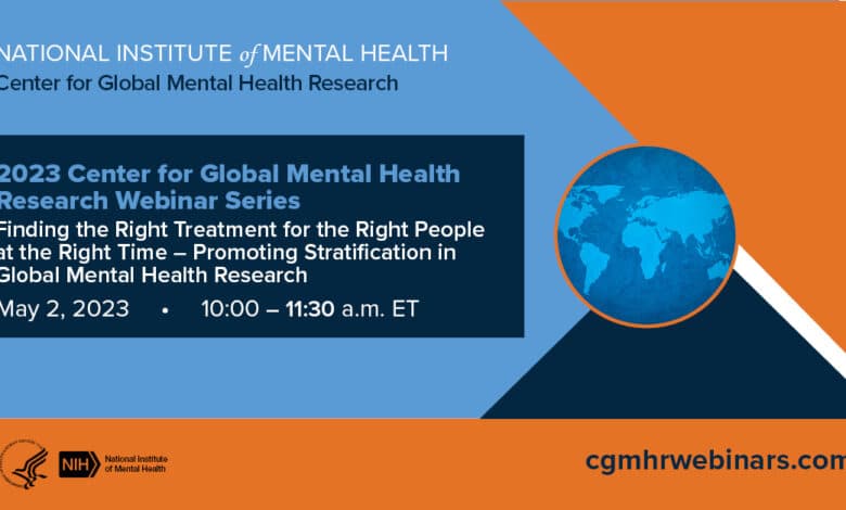 Encontrar el tratamiento adecuado para la persona adecuada en el momento adecuado: avanzar en la estratificación en la investigación mundial sobre salud mental